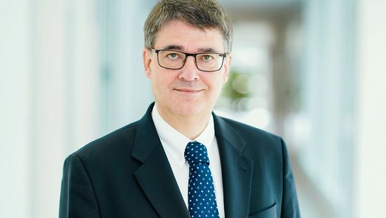 Prof. Dr. med. Dr. h.c. Michael Baumann, Vorstandvorsitzender und Wissenschaftlicher Vorstand des Deutschen Krebsforschungszentrums. Bild: Uwe Anspach